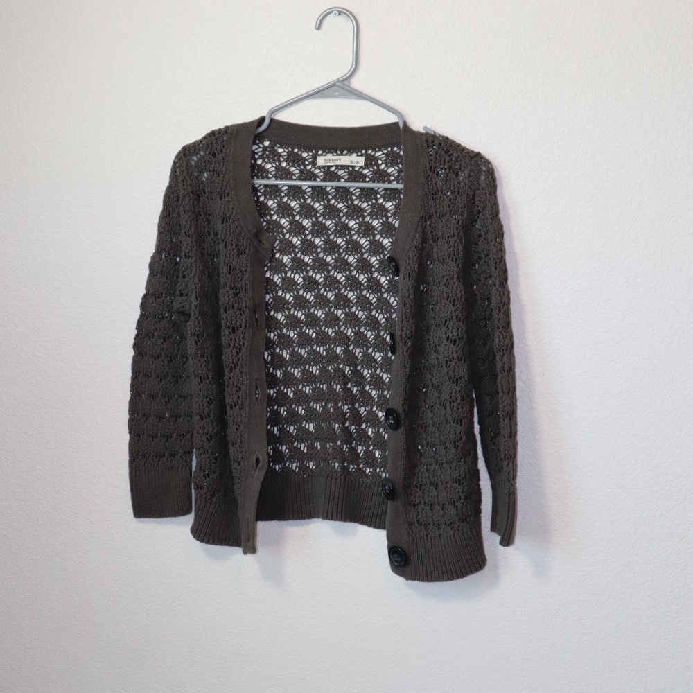 Knitted Button Up Cardigan